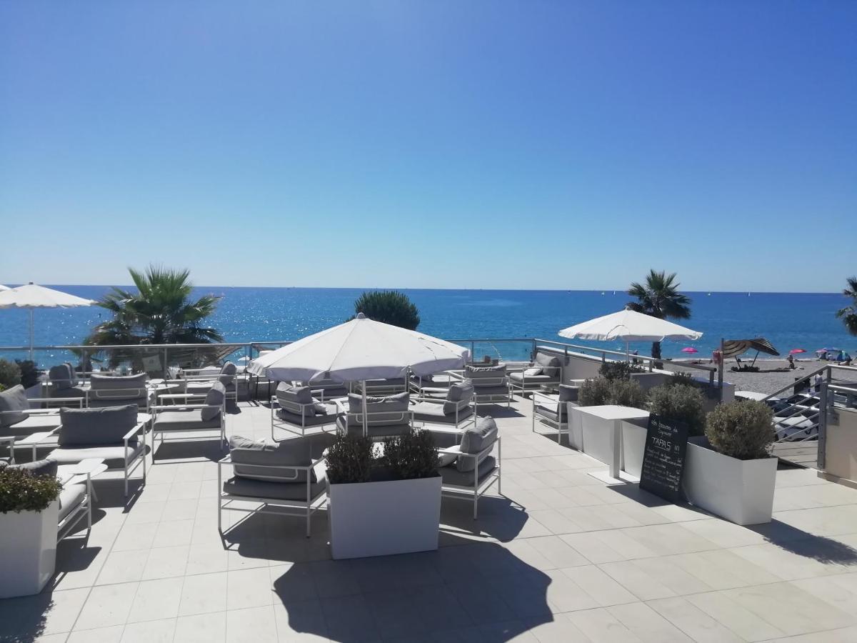 Cote D'Azur Joli Studio 50M Plage, Climatisation , Parking. Villeneuve-Loubet Eksteriør bilde